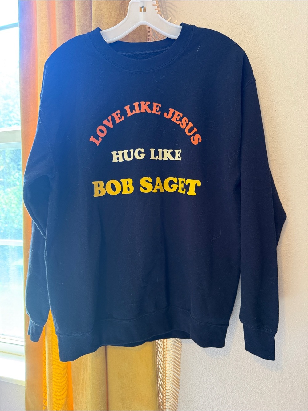 The Shop Forward Sz M 'Love Like Jesus Hug Like Bob Saget' Sweatshirt
